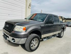 2006 FORD F150 SUPERCREW CAB PICKUP V8, 5.4 LITER XLT PICKUP 4D 5 1/2 FT