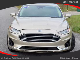 Used 2019 FORD FUSION SEDAN 4-CYL, ECOBOOST, TURBO, 1.5 LITER SEL SEDAN 4D - Mobile Luxury Motors in Mobile, AL