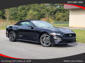 Used 2020 FORD MUSTANG CONVERTIBLE 4-CYL, TURBO, ECOBOOST, 2.3 LITER ECOBOOST PREMIUM CONVERTIBLE 2D - Mobile Luxury Motors in Mobile, AL