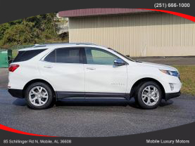 Used 2020 CHEVROLET EQUINOX SUV 4-CYL, TURBO, 1.5 LITER PREMIER SPORT UTILITY 4D - Mobile Luxury Motors located in Mobile, AL