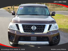 Used 2017 NISSAN ARMADA SUV V8, 5.6 LITER SV SPORT UTILITY 4D - Mobile Luxury Motors located in Mobile, AL