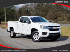 Used 2019 CHEVROLET COLORADO EXTENDED CAB PICKUP 4-CYL, VVT, 2.5 LITER WORK TRUCK PICKUP 4D 6 FT - Mobile Luxury Motors located in Mobile, AL