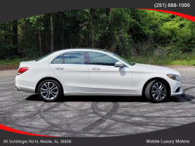 Used 2017 MERCEDES-BENZ C-CLASS SEDAN 4-CYL, TURBO, 2.0 LITER C 300 4MATIC SEDAN 4D - Mobile Luxury Motors located in Mobile, AL