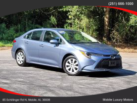 Used 2021 TOYOTA COROLLA SEDAN 4-CYL, 1.8 LITER LE SEDAN 4D - Mobile Luxury Motors located in Mobile, AL