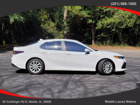 Used 2021 TOYOTA CAMRY SEDAN 4-CYL, 2.5 LITER LE SEDAN 4D - Mobile Luxury Motors located in Mobile, AL