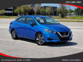 Used 2021 NISSAN VERSA SEDAN 4-CYL, 1.6 LITER SV SEDAN 4D - Mobile Luxury Motors located in Mobile, AL