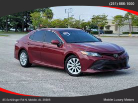 Used 2019 TOYOTA CAMRY SEDAN 4-CYL, 2.5 LITER LE SEDAN 4D - Mobile Luxury Motors located in Mobile, AL