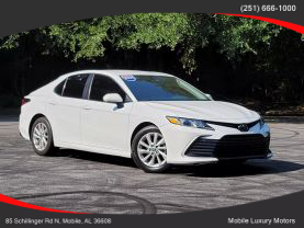 Used 2021 TOYOTA CAMRY SEDAN 4-CYL, 2.5 LITER LE SEDAN 4D - Mobile Luxury Motors located in Mobile, AL