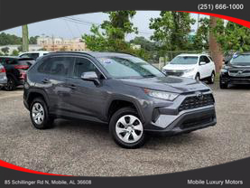 Used 2021 TOYOTA RAV4 SUV 4-CYL, DYNAMIC-FORCE, 2.5 LITER LE SPORT UTILITY 4D - Mobile Luxury Motors located in Mobile, AL
