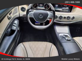 Used 2015 MERCEDES-BENZ S-CLASS SEDAN V8, TT. 4.7L S 550 SEDAN 4D - Mobile Luxury Motors located in Mobile, AL