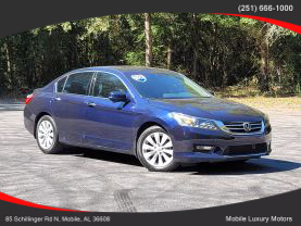 Buy Used 2014 HONDA ACCORD SEDAN V6, I-VTEC, 3.5 LITER EX-L SEDAN 4D - Mobile Luxury Motors located in Mobile, AL