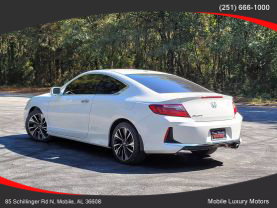 Buy Used 2017 HONDA ACCORD COUPE 4-CYL, I-VTEC, 2.4 LITER EX-L W/NAVIGATION & HONDA SENSING COUPE 2D - Mobile Luxury Motors located in Mobile, AL