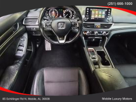 Buy Used 2018 HONDA ACCORD SEDAN 4-CYL, VTEC, TURBO, 2.0 LITER SPORT SEDAN 4D - Mobile Luxury Motors located in Mobile, AL