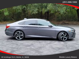 Buy Used 2018 HONDA ACCORD SEDAN 4-CYL, VTEC, TURBO, 2.0 LITER SPORT SEDAN 4D - Mobile Luxury Motors located in Mobile, AL