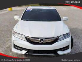 Buy Used 2017 HONDA ACCORD COUPE 4-CYL, I-VTEC, 2.4 LITER EX-L W/NAVIGATION & HONDA SENSING COUPE 2D - Mobile Luxury Motors located in Mobile, AL