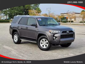 Buy Used 2016 TOYOTA 4RUNNER SUV V6, 4.0 LITER SR5 SPORT UTILITY 4D - Mobile Luxury Motors located in Mobile, AL
