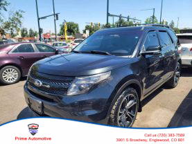 2014 FORD EXPLORER SUV V6, ECOBOOST, TWIN TURBO, 3.5 LITER SPORT SUV 4D