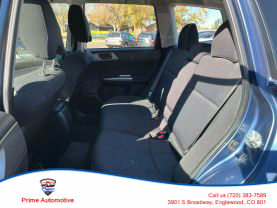 2012 SUBARU FORESTER SUV 4-CYL, PZEV, 2.5 LITER 2.5X SPORT UTILITY 4D