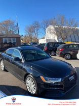 2012 AUDI A6 SEDAN V6, SUPERCHARGED, 3.0 LITER 3.0T QUATTRO PREMIUM SEDAN 4D