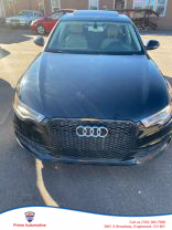 2012 AUDI A6 SEDAN V6, SUPERCHARGED, 3.0 LITER 3.0T QUATTRO PREMIUM SEDAN 4D