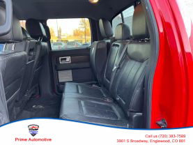 2012 FORD F150 SUPERCREW CAB PICKUP V6, ECOBOOST, TWIN TURBO, 3.5 LITER PLATINUM PICKUP 4D 5 1/2 FT
