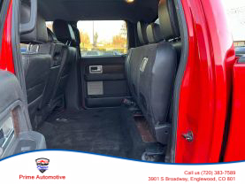 2012 FORD F150 SUPERCREW CAB PICKUP V6, ECOBOOST, TWIN TURBO, 3.5 LITER PLATINUM PICKUP 4D 5 1/2 FT