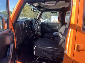 2013 JEEP WRANGLER SUV ORANGE AUTOMATIC - Auto Spot