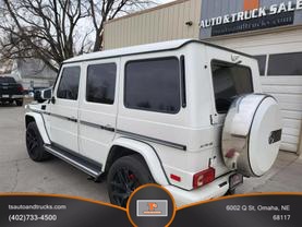 2016 MERCEDES-BENZ G-CLASS SUV V8, TWIN TURBO, 5.5 LITER G 63 AMG SPORT UTILITY 4D at T's Auto & Truck Sales LLC in Omaha, NE