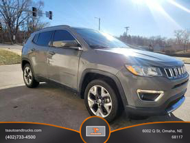 2020 JEEP COMPASS SUV 4-CYL, MULTIAIR, PZEV, 2.4 LITER LIMITED SPORT UTILITY 4D at T's Auto & Truck Sales LLC in Omaha, NE