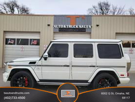 2016 MERCEDES-BENZ G-CLASS SUV V8, TWIN TURBO, 5.5 LITER G 63 AMG SPORT UTILITY 4D at T's Auto & Truck Sales LLC in Omaha, NE