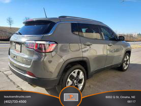 2020 JEEP COMPASS SUV 4-CYL, MULTIAIR, PZEV, 2.4 LITER LIMITED SPORT UTILITY 4D at T's Auto & Truck Sales LLC in Omaha, NE