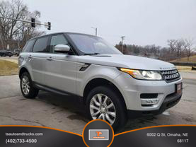 2016 LAND ROVER RANGE ROVER SPORT SUV V6, SUPERCHARGED, 3.0 LITER HSE SPORT UTILITY 4D at T's Auto & Truck Sales LLC in Omaha, NE