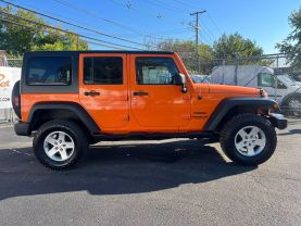 2013 JEEP WRANGLER SUV ORANGE AUTOMATIC - Auto Spot