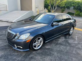 2011 MERCEDES-BENZ E-CLASS SEDAN V6, 3.5 LITER E 350 SEDAN 4D