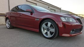 2009 PONTIAC G8 SEDAN V8, 6.0 LITER GT SEDAN 4D