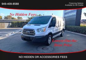 2018 FORD TRANSIT 250 VAN CARGO V6, 3.7 LITER LOW ROOF W/60/40 SIDE DOOR W/RWB VAN 3D