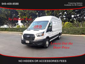 2023 FORD TRANSIT 250 CARGO VAN CARGO V6, FLEX FUEL, 3.5 LITER HIGH ROOF EXTENDED LENGTH VAN 3D
