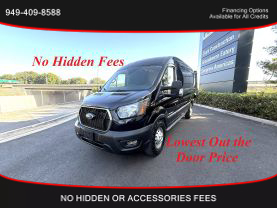 2021 FORD TRANSIT 350 CARGO VAN CARGO V6, FLEX FUEL, 3.5 LITER MEDIUM ROOF W/LWB VAN 3D