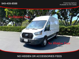 2023 FORD TRANSIT 250 CARGO VAN CARGO V6, FLEX FUEL, 3.5 LITER HIGH ROOF EXTENDED LENGTH VAN 3D