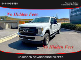 2019 FORD F250 SUPER DUTY CREW CAB PICKUP V8, TURBO DIESEL, 6.7 LITER XL PICKUP 4D 8 FT