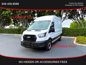 2023 FORD TRANSIT 250 CARGO VAN CARGO V6, FLEX FUEL, 3.5 LITER HIGH ROOF VAN 3D