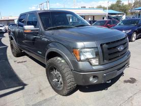 2012 FORD F150 SUPERCREW CAB PICKUP V6, ECOBOOST, TWIN TURBO, 3.5 LITER FX4 PICKUP 4D 6 1/2 FT at Gael Auto Sales in El Paso, TX