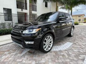 2016 LAND ROVER RANGE ROVER SPORT SUV V6, SUPERCHARGED, 3.0 LITER HSE SPORT UTILITY 4D