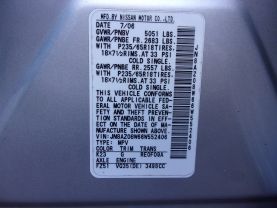 2006 NISSAN MURANO SUV V6, 3.5 LITER S SPORT UTILITY 4D