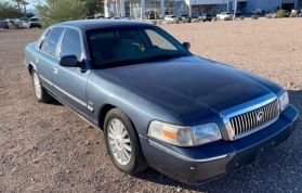 2009 MERCURY GRAND MARQUIS SEDAN V8, FLEX FUEL, 4.6 LITER LS SEDAN 4D