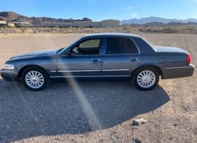 2009 MERCURY GRAND MARQUIS SEDAN V8, FLEX FUEL, 4.6 LITER LS SEDAN 4D