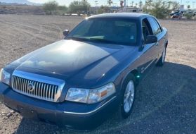 2009 MERCURY GRAND MARQUIS SEDAN V8, FLEX FUEL, 4.6 LITER LS SEDAN 4D