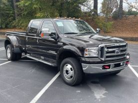 2005 FORD F350 SUPER DUTY CREW CAB PICKUP V8, TURBO DSL 6.0L LARIAT PICKUP 4D 8 FT