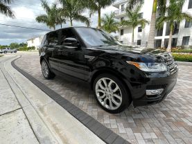 2016 LAND ROVER RANGE ROVER SPORT SUV V6, SUPERCHARGED, 3.0 LITER HSE SPORT UTILITY 4D