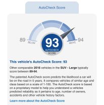 2016 CHEVROLET TAHOE SUV V8, ECOTEC3, 5.3 LITER LT SPORT UTILITY 4D